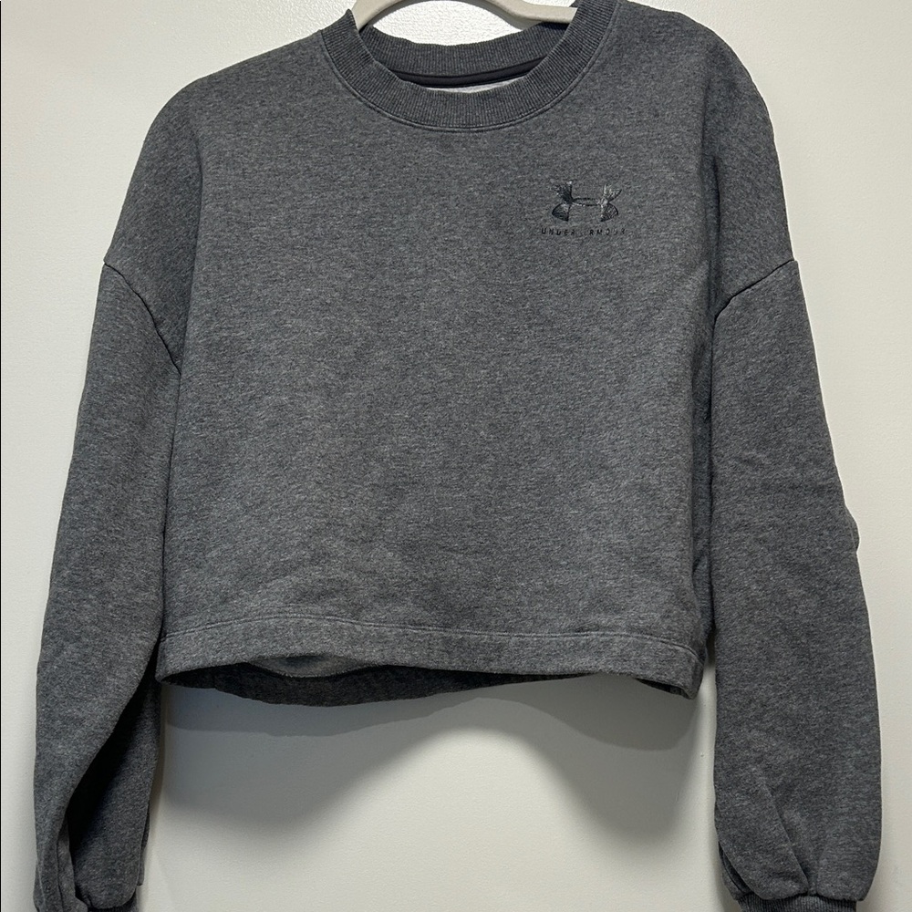 Under Armour Women's Charcoal Gray Hoodie
